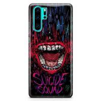 Huawei P30 Pro Kılıf Suicide Squad Arka Kapak Koruma Desenli Full Koruyucu