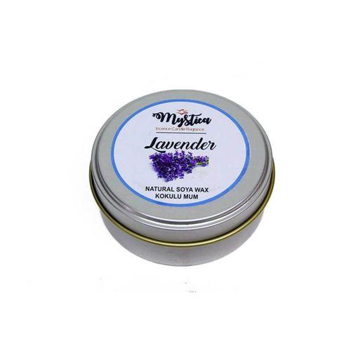 Mum Kokulu Tenekede Lavender