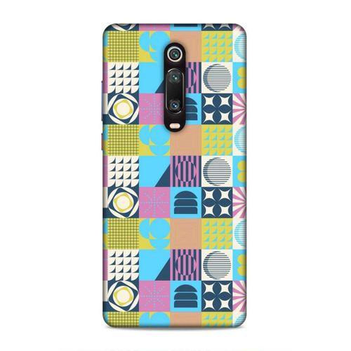 Xiaomi Mi 9T Pro Uyumlu Kılıf Insomnia (43) Thin Fit Kılıf Mavi Sarı