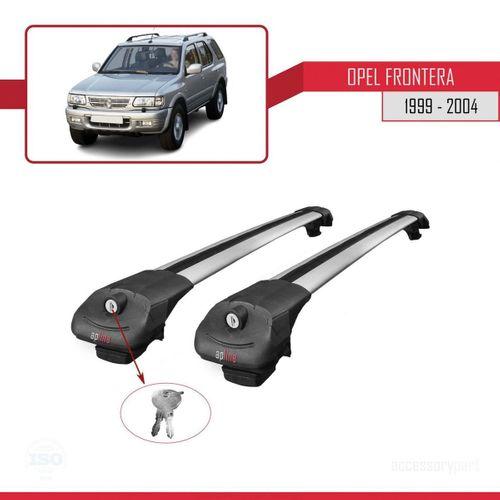 Opel Frontera 1999-2004 Arası ile uyumlu ACE-1 Ara Atkı Tavan Barı GRİ