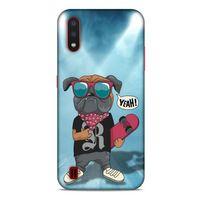 Samsung Galaxy A01 Kılıf Köpek Kıyafetleri (4) Koruma Kılıfı Bulldog Fular