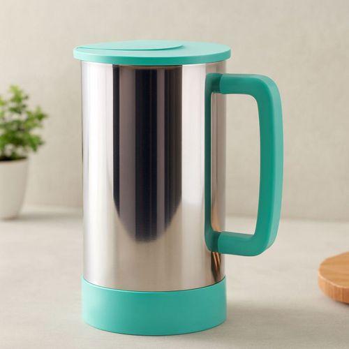 Paslanmaz Çelik Sürahi (Turkuaz) - Sıcak & Soğuk