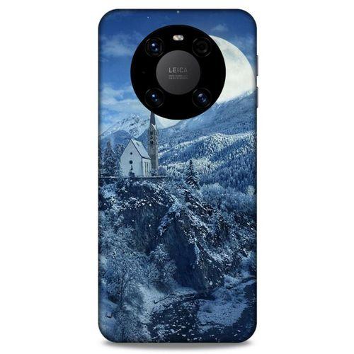 Lopard Huawei Mate 40 Pro Uyumlu Kılıf SnowiX (49) Ultra Silikon Kılıf