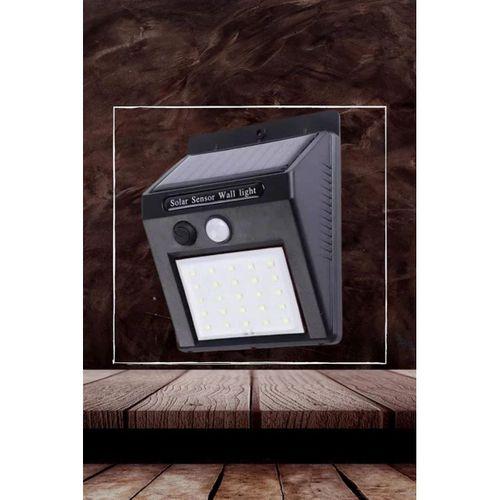 Bahçe Aydınlatma Sensörlü Güneş Enerjili Duvar Lambası 40 Led Işık