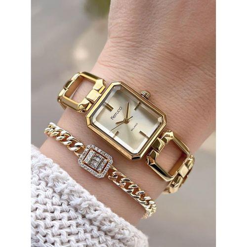 Ferrucci Küçük Kasa Vintage Seri 2 Yıl Garantili Yeni Sezon 3Atm Dayanıklı Kadın Kol Saati B.03603.4