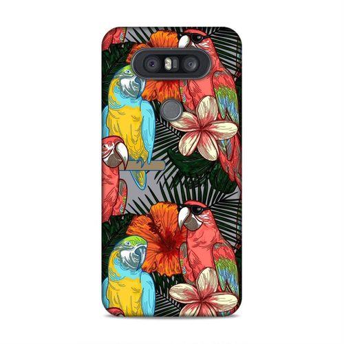 LG Q60 Kılıf Dost Papaganlar Arka Kapak Silikon Koruma Full Koruyucu