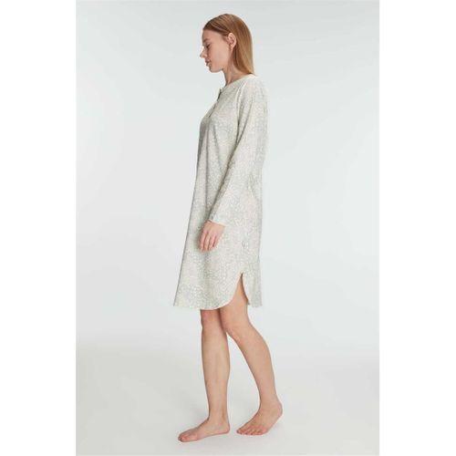 Kadın % Pamuklu Uzun Kollu Gecelik – Doğal, Rahat Ve Yumuşak Dokulu Kışlık Ev Şıklığı