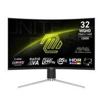 31.5 MSI MAG 325CQRXF E2 0.5MS 240HZ WQHD CURVE 1000R RAPID VA