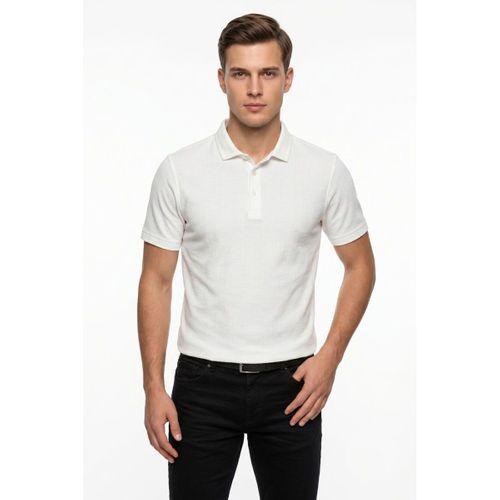 Erkek Polo Yaka Kısa Kollu Triko Tişört Regular Kalıp BGL-ST05561
