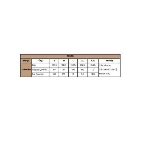 Dantelli Ve Kuşaklı Sabahlık