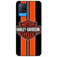 Oppo A54 4G Uyumlu Kılıf Motorsiklet (36) Glitter Kılıf Harley Davidson