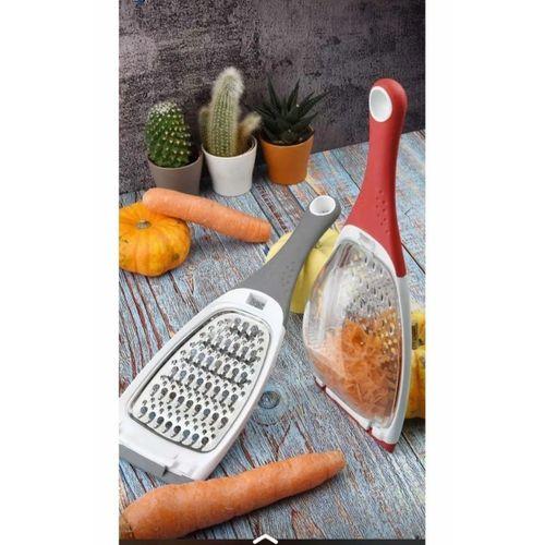 Pratik Uzun Saplı Çift Yönlü Hazneli Rende Sarımsak ,zencefil ,meyve Ve Sebze Öğütücü Rende Royaleks-RT311