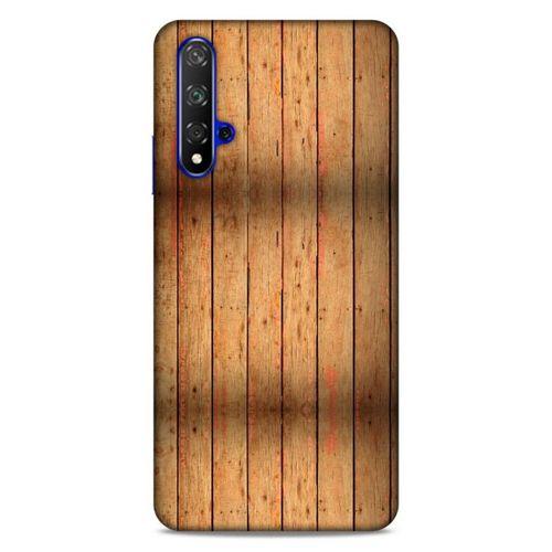 Lopard Huawei P Smart S 2020 Uyumlu Kılıf Wood'X (11) Tam Koruma Baskılı