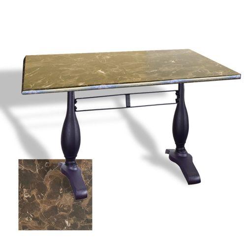 Dockers Çipa 3011 Döküm Ayak Masa 80x140 cm - (Werzalit, Wermodin ve Allzalit Tabla) - Karacabey Mermer