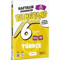 6. Sınıf Türkçe Bumerang 32 Haftalık Denemeleri Günay Yayınları