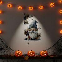 Gotik Cüce Ve Kafatası Halloween Duvar Sticker Seti