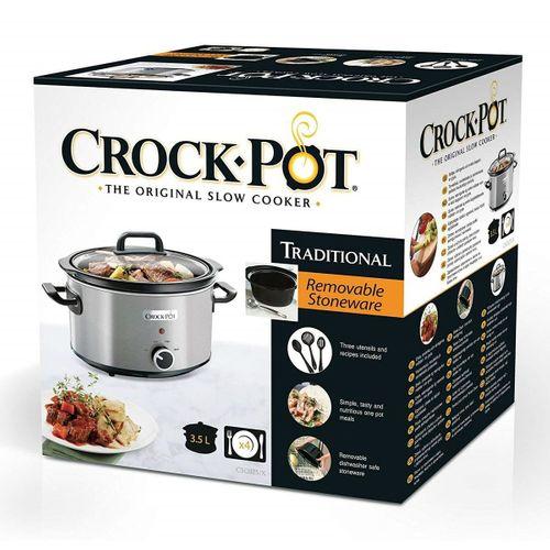 Crock-Pot CSC025X ağır ateşte pişirici/Slow Cooker, 3,5 litre