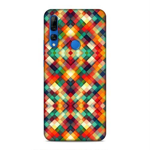 Huawei Y9 Prime 2019 Kılıf Sari Kirmizi Yesil Boyut Arka Kapak Silikon Koruma Full Koruyucu
