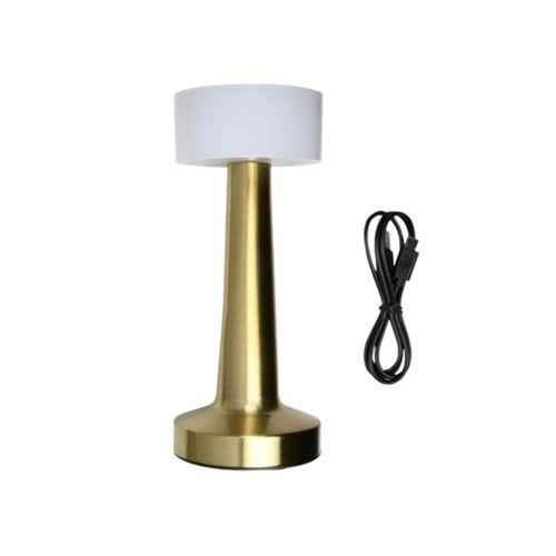 Şarjlı Dokunmatik Led Masa Lambası 3 Renk Dimmer Özellikli
