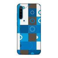 Xiaomi Redmi Note 8T Uyumlu Kılıf Insomnia (27) Tasarımlı Kılıf Mavi Beyaz
