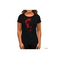 HellBoy Face Siyah Kadın Tişört