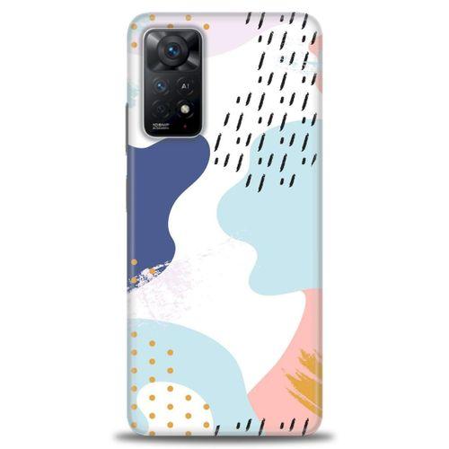 Xiaomi Redmi Note 11 Pro Kılıf HD Baskılı Kılıf - Renkler Renkler + Tam Ekran Koruyucu