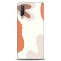 Xiaomi Mi 9 SE Kılıf HD Baskılı Kılıf - Kahve Kalp + Tam Ekran Koruyucu
