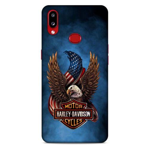 Samsung Galaxy A10s Uyumlu Kılıf Motorsiklet (2) Kabı Harley Davidson
