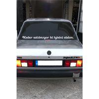 Oto Cam Yazı Sözleri Ticari-Servis-Dolmuş-Panelvan Uzun yeni sticker Model 14