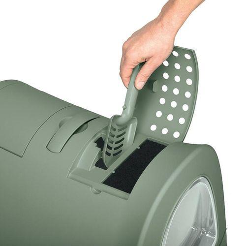 Imac Zuma 2nd Lıfe Torbalı Kapalı Kedi Tuvaleti Yeşil 56x40x42,5cm