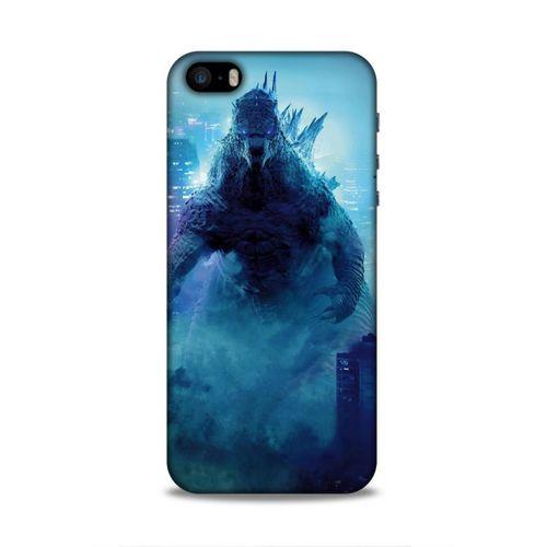 Apple iPhone SE Uyumlu Kılıf BMovie (22) Tam Koruma Kılıfı Godzilla