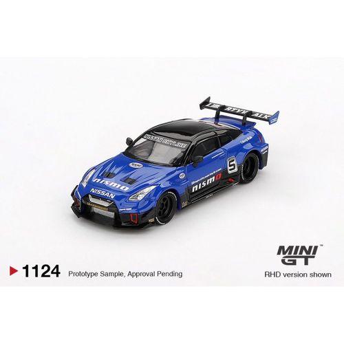 Mini GT LB-Silhouette WORKS GT NISSAN 35GT-RR Ver.2 Blue 1124
