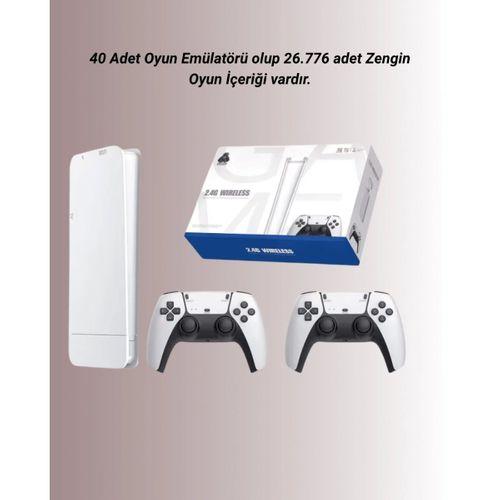 M15 Retro Konsol – 20.000 Oyunlu, Çift Gamepadli, 4k Hdmı