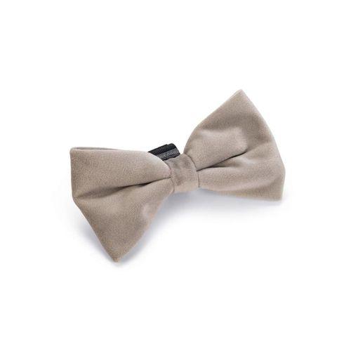 Beeztees DBL Köpek Papyonu, Kadife, Gri, 12cm