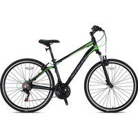 Kron TX75 28 Jant Trekking Bisiklet Mat Siyah-Füme-Yeşil 43 cm