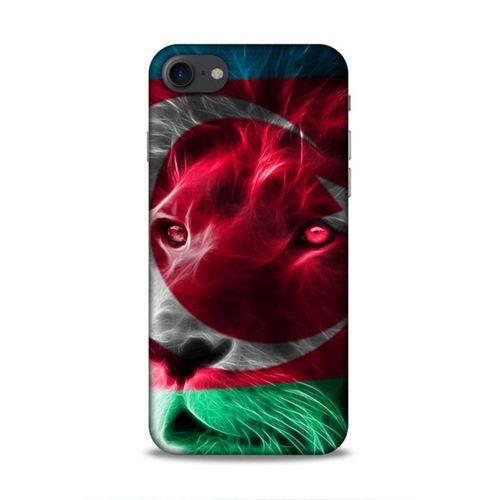 Apple Iphone 8 Uyumlu Kılıf Azarbaijan (23) Ultra Koruma Kılıfı Aslan Bayrak