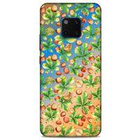 Frutix Kestane 01 Huawei Mate 20 Pro Kılıf Desenli Silikon