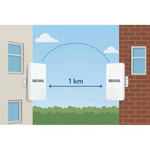EZCOOL EZ-W240AN DIŞ ORTAM (2.4GHz 300Mbps 1KM) ACCESS POİNT