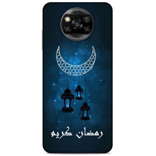 Lopard Xiaomi Redmi Poco X3 Uyumlu Kılıf Ramazan (5) Baskılı Koruma Kabı