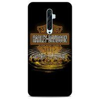 Oppo Reno 2z Uyumlu Kılıf Motorsiklet (35) Fit Design Kılıf Harley Davidson