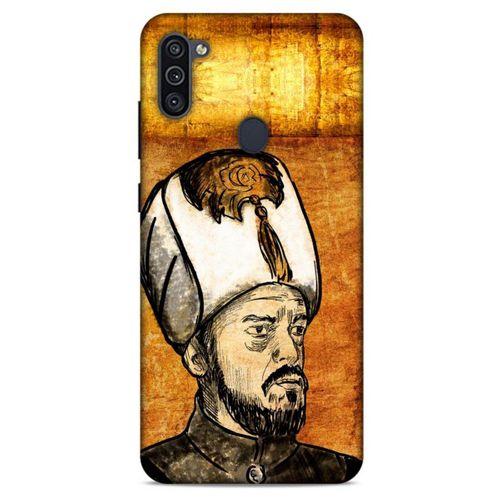 Samsung Galaxy M11 Uyumlu Kılıf Ottoman (45) Liquid Air Kılıf İbrahim Sultan