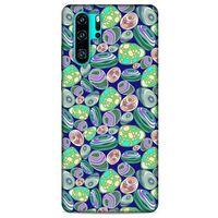 Huawei P30 Pro Kılıf Baskılı Özel Seri Taşlı (15) Antişok Kılıf