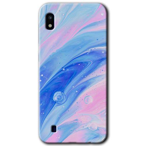 MRCİLETİSİM Samsung Galaxy A10 Kılıf Baskılı Kapak - Art Design 38 +Tam Kaplayan Mat Seramik