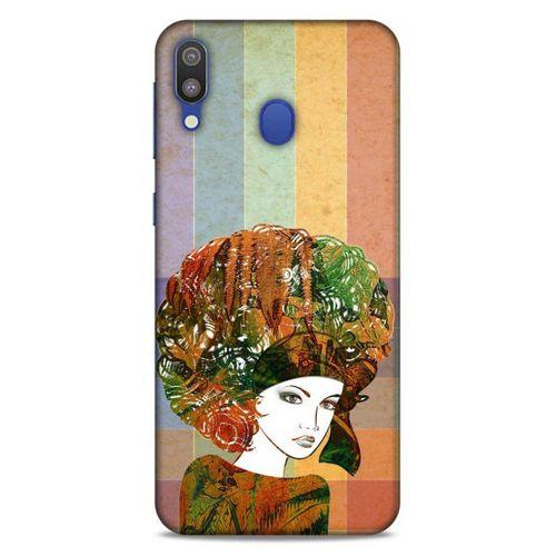 Lopard Samsung Galaxy M20 Uyumlu Kılıf Sürreal Yüzler ♀ (33) Hybrid Kılıf Baskılı