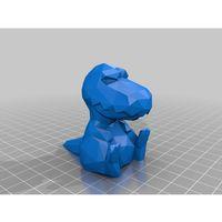 Düşük Poligon Dino (Bu ürün Sadece Plastik parçadır - Almadan Önce Soru Sorabilirsiniz)