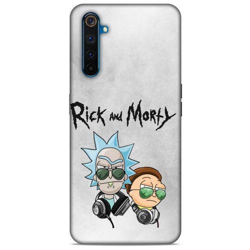 Realme 6 Pro Uyumlu Kılıf Rick And Morty (4) Koruma Kılıfı Eye Patch Morty