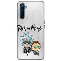 Realme 6 Pro Uyumlu Kılıf Rick And Morty (4) Koruma Kılıfı Eye Patch Morty