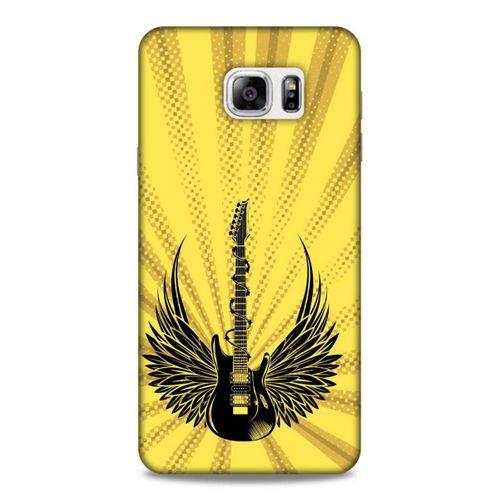Lopard Samsung Galaxy Note 5 Uyumlu Kılıf Tattoo's (41) Tank Kılıf Gitar Dövmesi