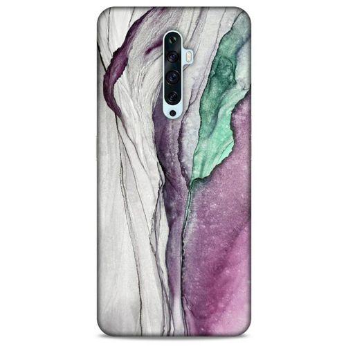 Oppo Reno 2z Uyumlu Kılıf Mor Delisi (29) Arka Koruma Kılıfı Mermer