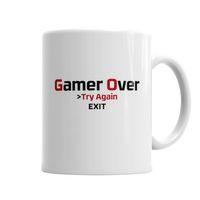 Game Over Kupa Bardak Porselen